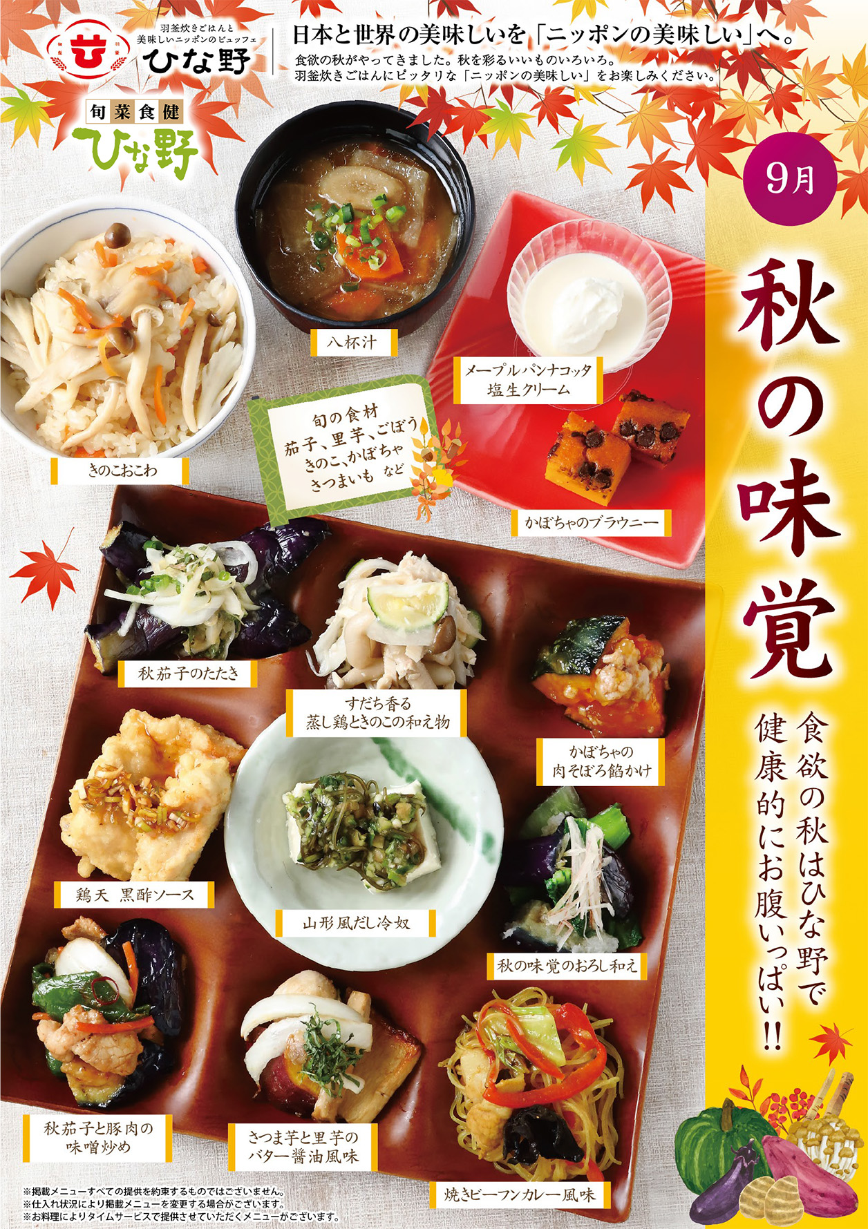 旬 菜食 健 ひな野